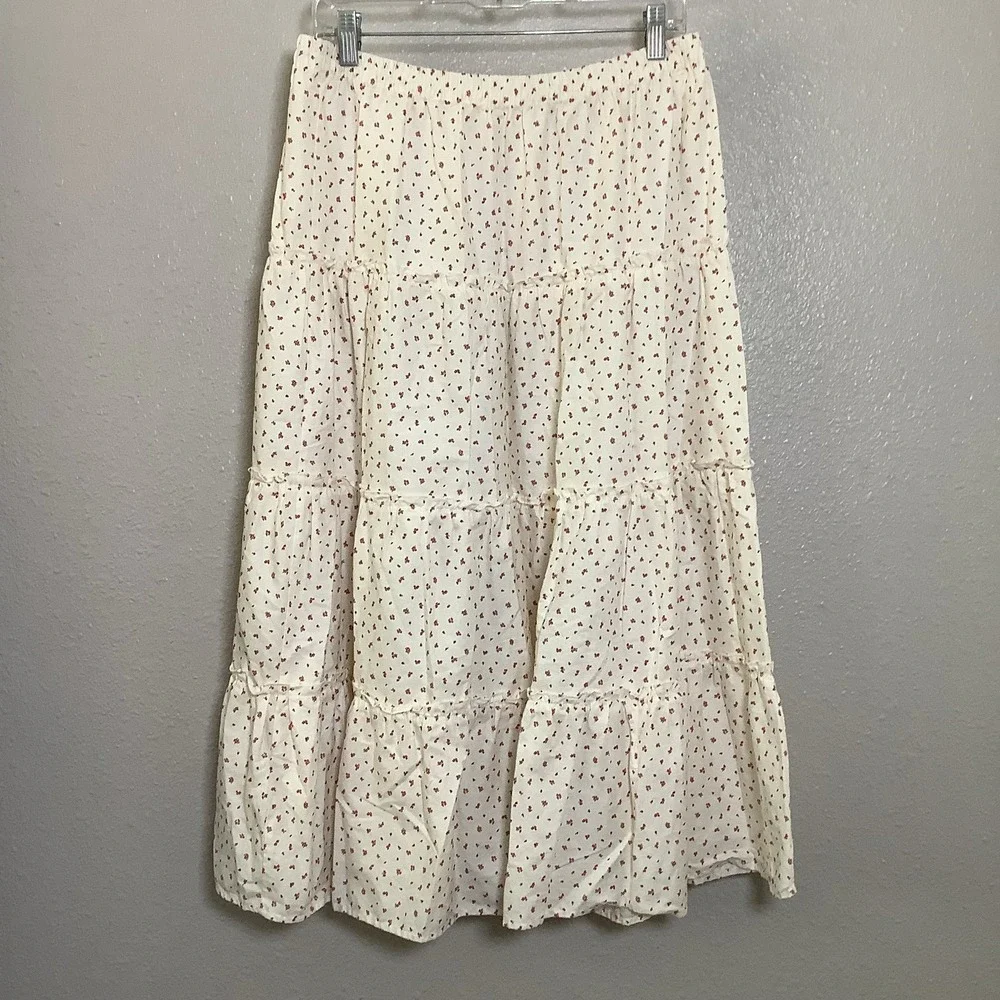 Aritzia Sunday Best Mars Skirt Large Cottagecore Peasant Prairie Feminine Dainty